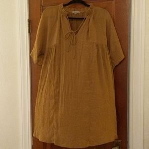 Wishlist knee length flowy babydoll dress